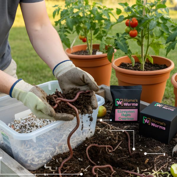 Pure European Nightcrawlers For Sale - Eisenia Hortensis – For Composting