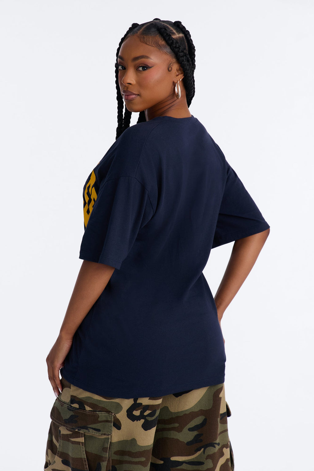 Los Angeles Girl Tee - Navy