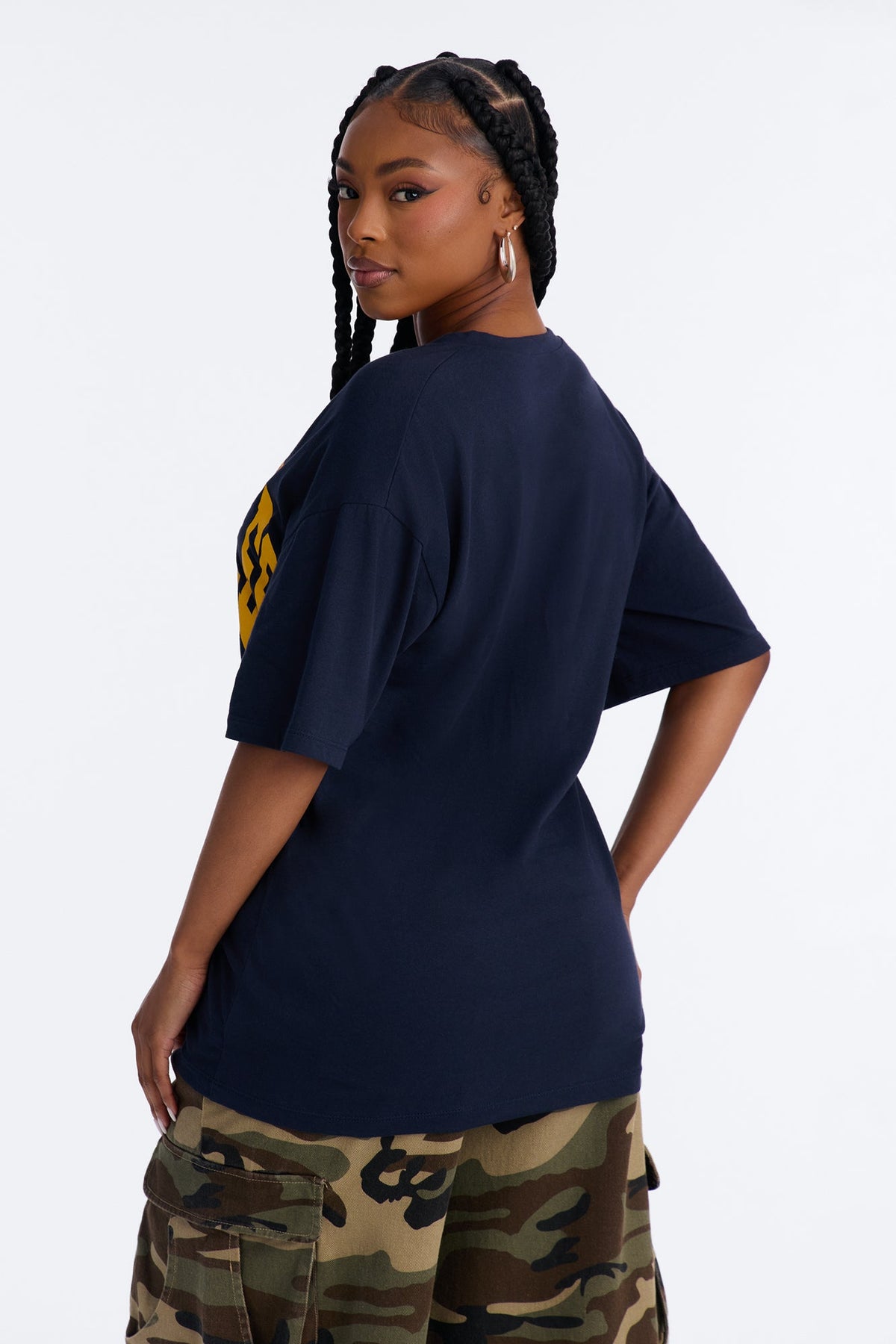 Los Angeles Girl Tee - Navy