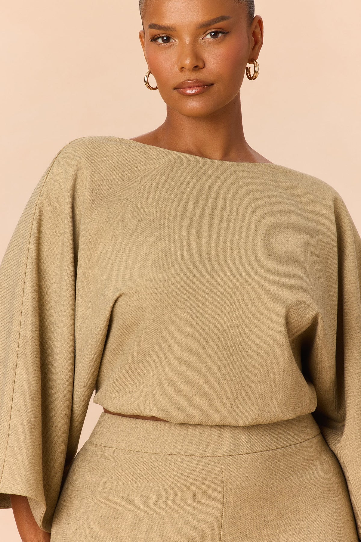 Zelara Pant Set - Khaki