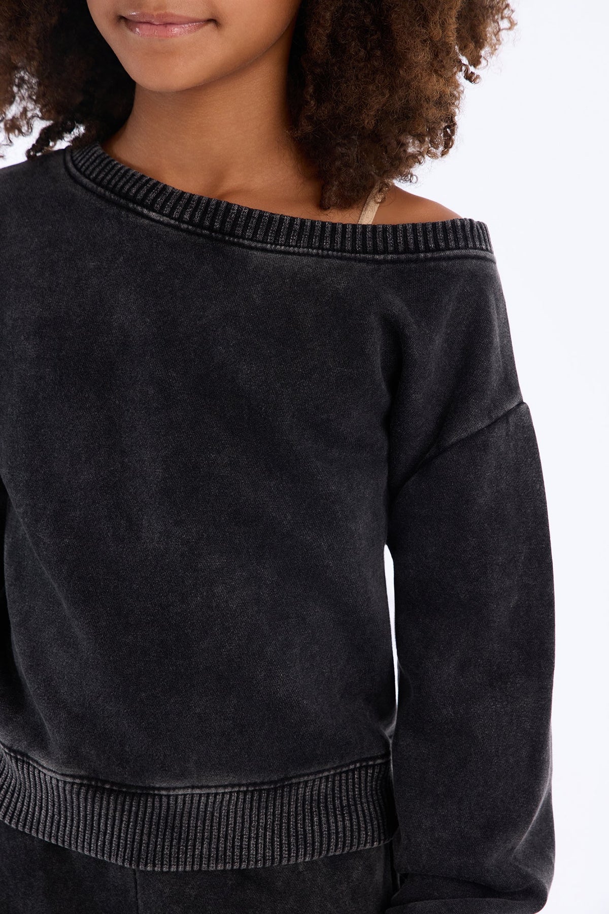 Mini Sammie Fleece Pant Set - Black