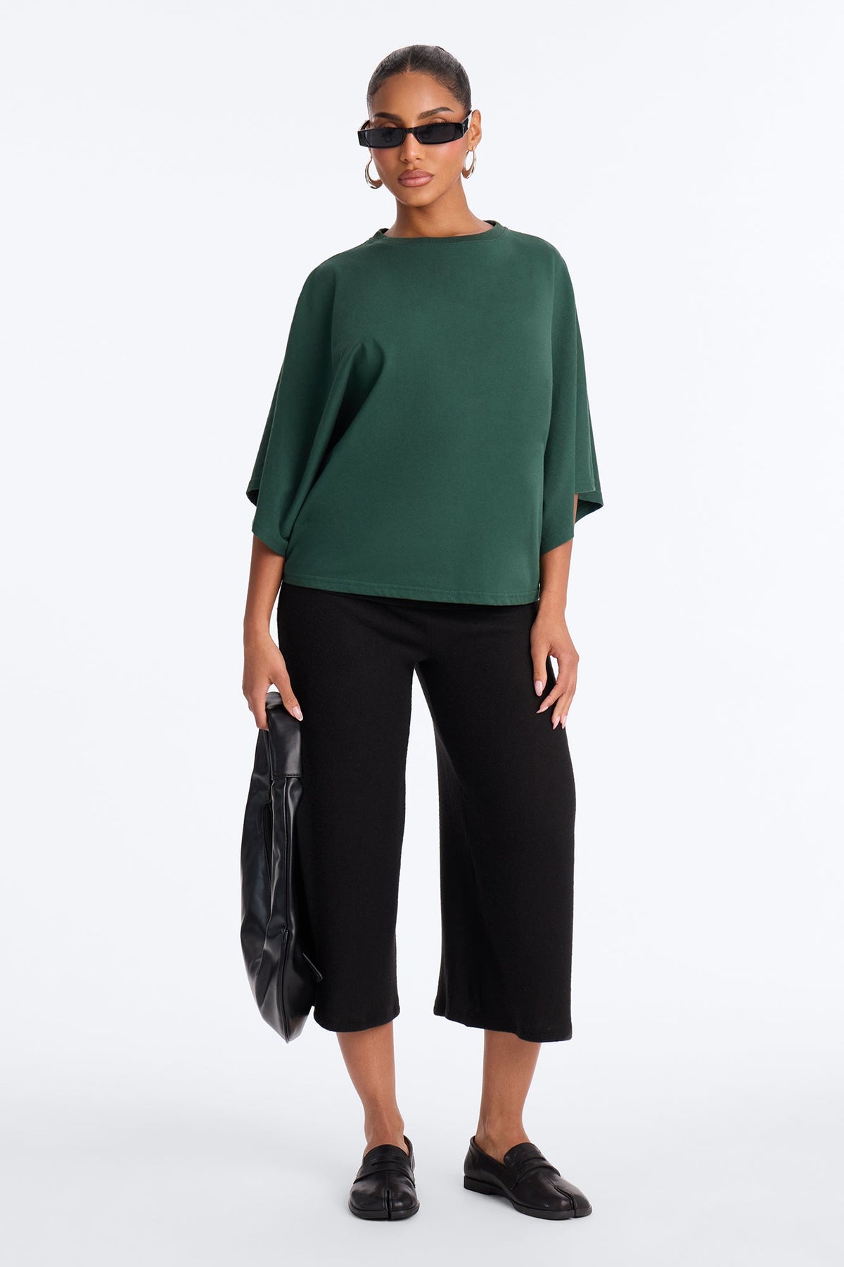 Kendall Oversized Short Sleeve T-Shirt - Green