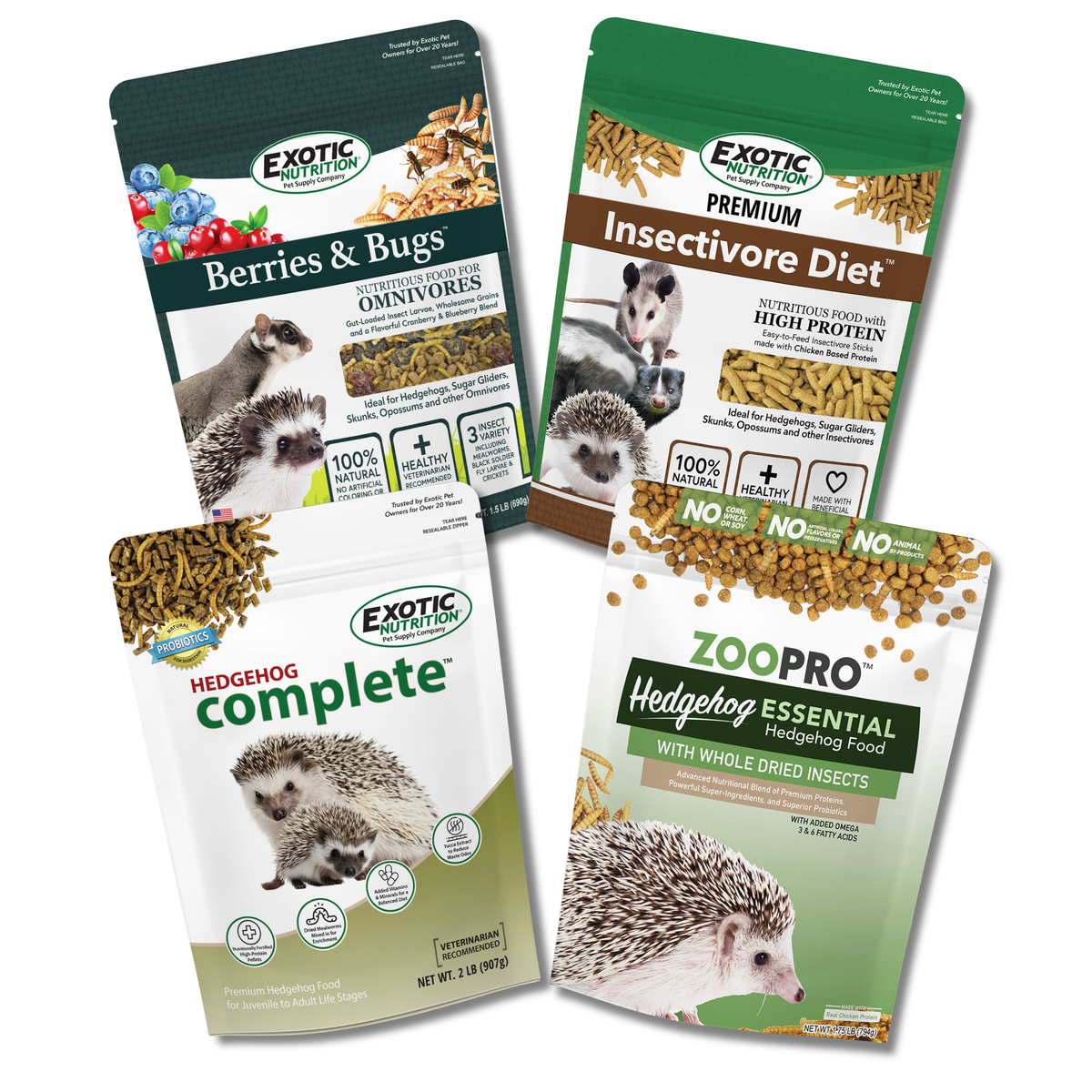 Hedgehog Food Starter Package