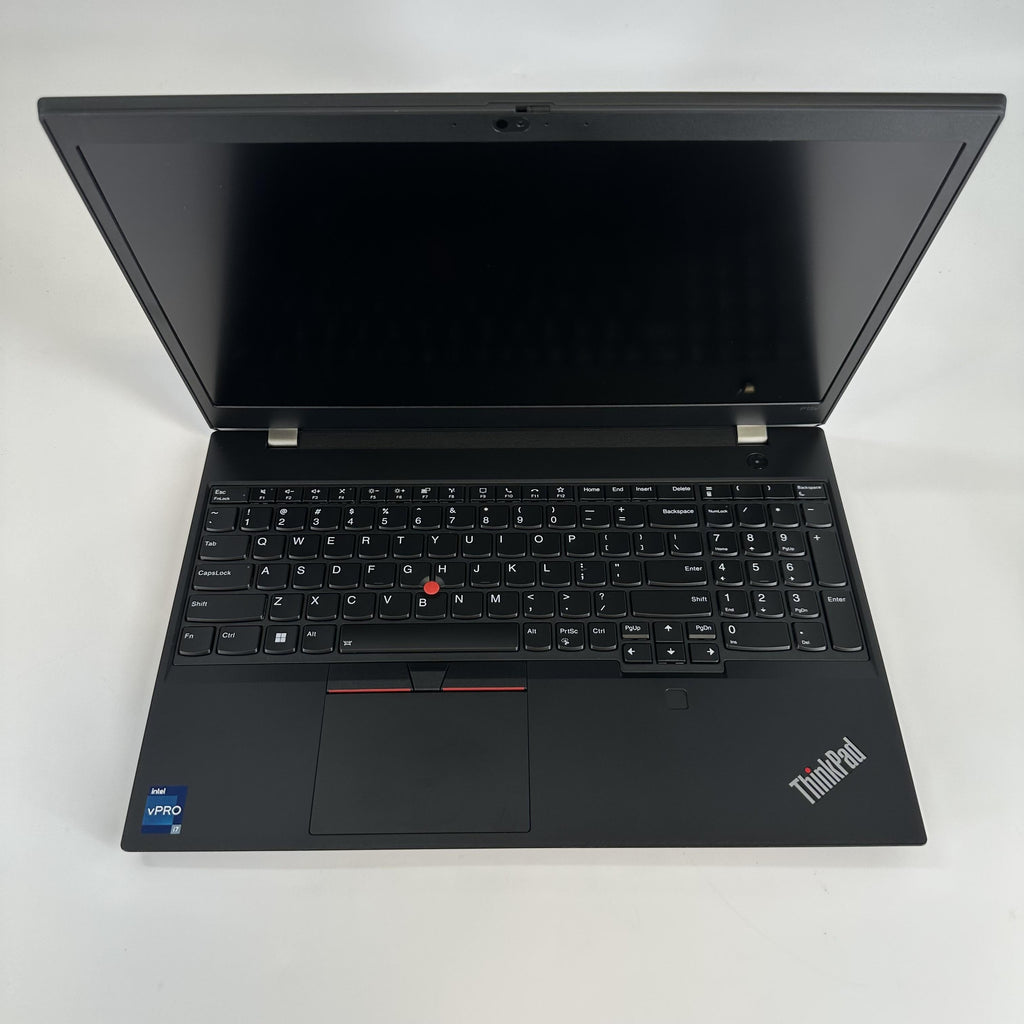 Lenovo ThinkPad P15v Gen 3 Black 2.4 GHz Intel Core i7 12th Gen. 16GB RAM 512GB Solid State Drive NVIDIA RTX A2000 4 GB