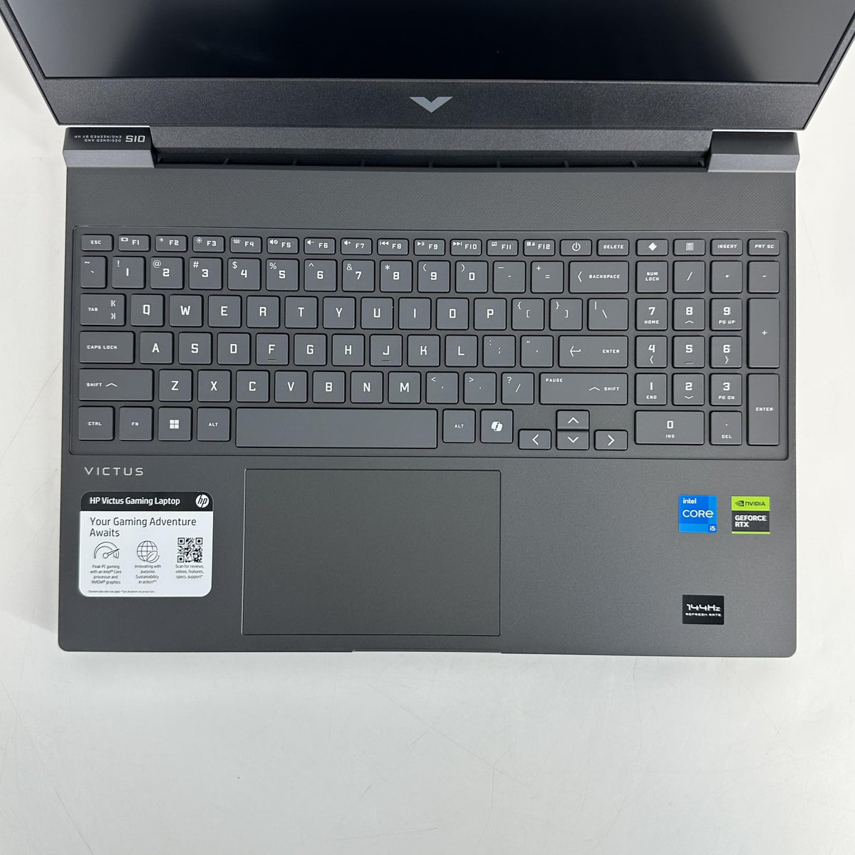 HP Victus 15.6 Black 2.1 GHz Intel Core i5 13th Gen. 16GB RAM 512GB Solid State Drive NVIDIA GeForce RTX 4050 6 GB