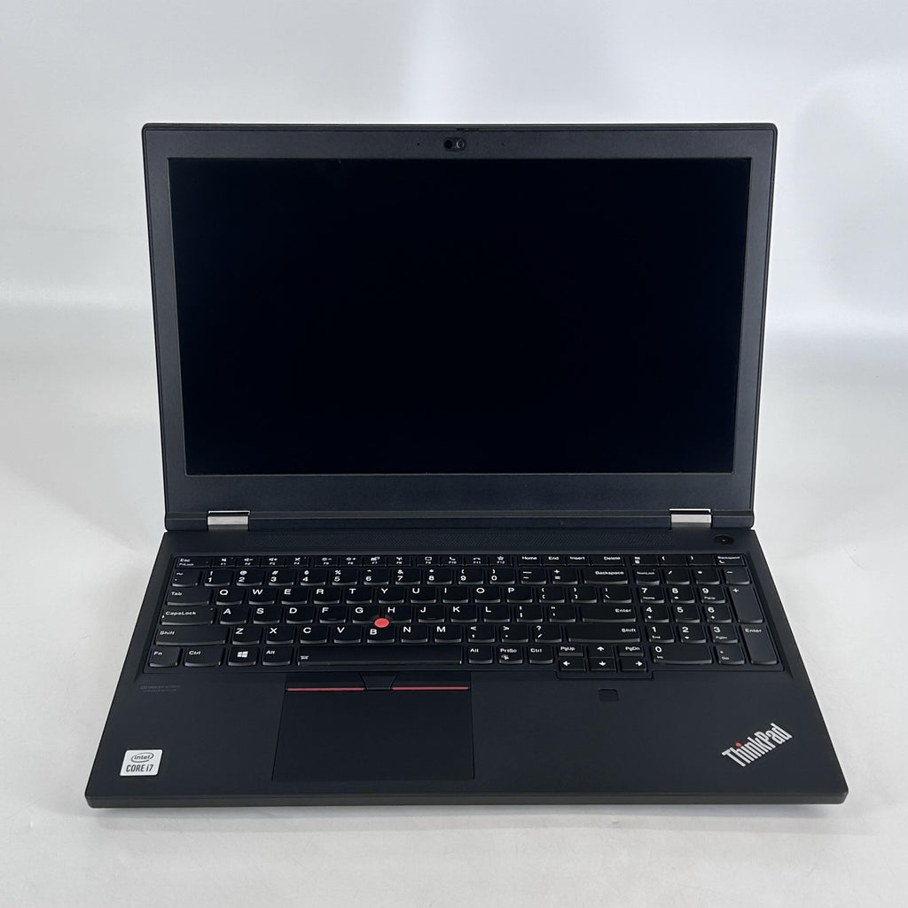 Lenovo ThinkPad P15 Gen 1 Black 2.6 GHz Intel Core i7 10th Gen. 32GB RAM 512GB Solid State Drive NVIDIA Quadro T2000 4 GB