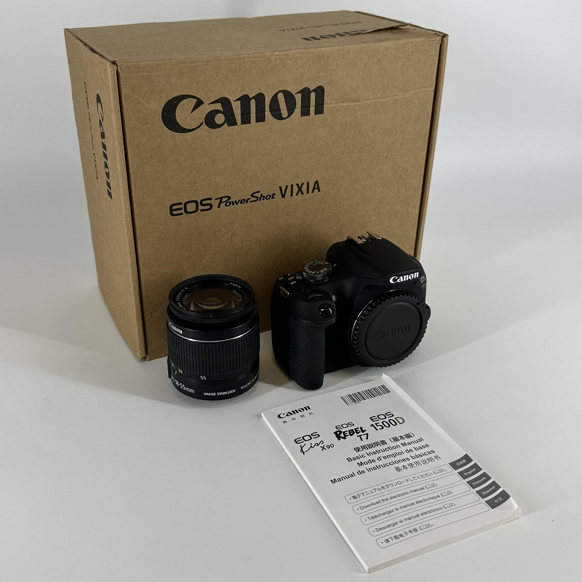 Canon EOS Rebel T7 24.1MP Black