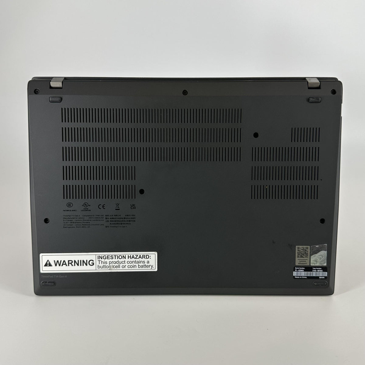 Lenovo ThinkPad T14 Gen 4 Black 1.3 GHz Intel Core i5 13th Gen. 16GB RAM 512GB Solid State Drive