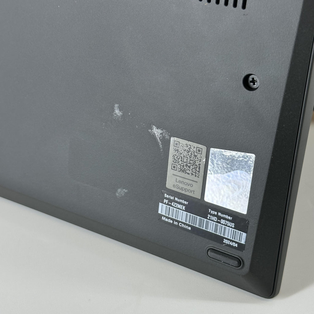 Lenovo ThinkPad T14 Gen 4 Black 1.3 GHz Intel Core i5 13th Gen. 16GB RAM 512GB Solid State Drive