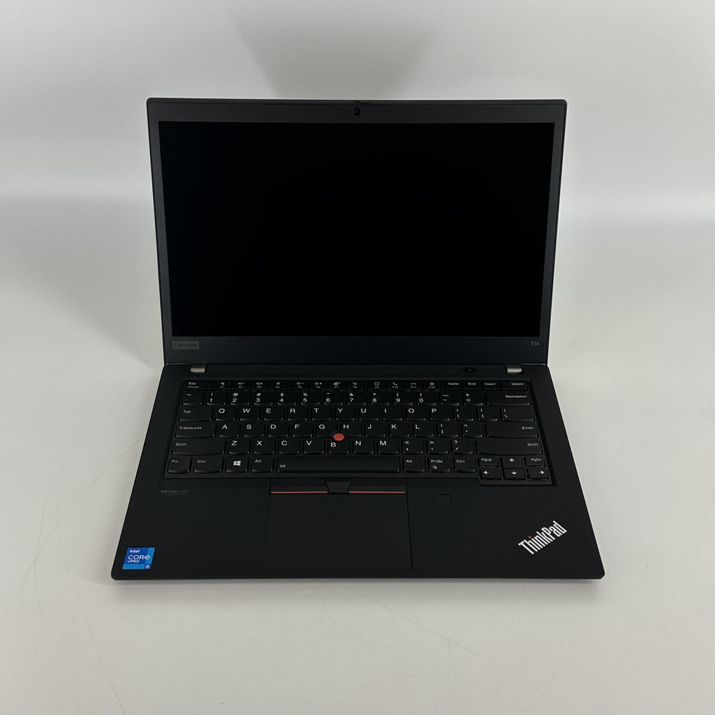 Lenovo ThinkPad T14 Gen 2 Black 2.6 GHz Intel Core i5 11th Gen. 16GB RAM 256GB Solid State Drive