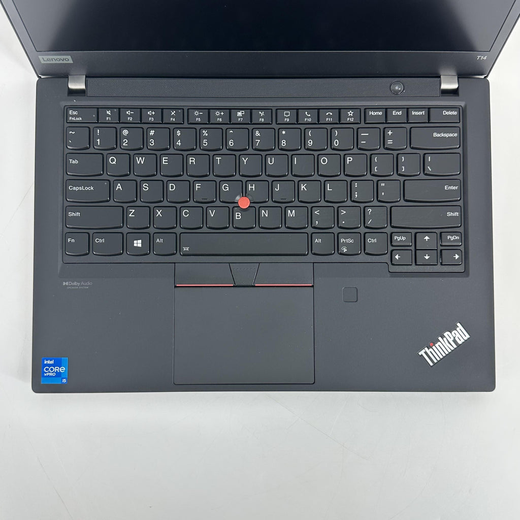 Lenovo ThinkPad T14 Gen 2 Black 2.6 GHz Intel Core i5 11th Gen. 16GB RAM 256GB Solid State Drive