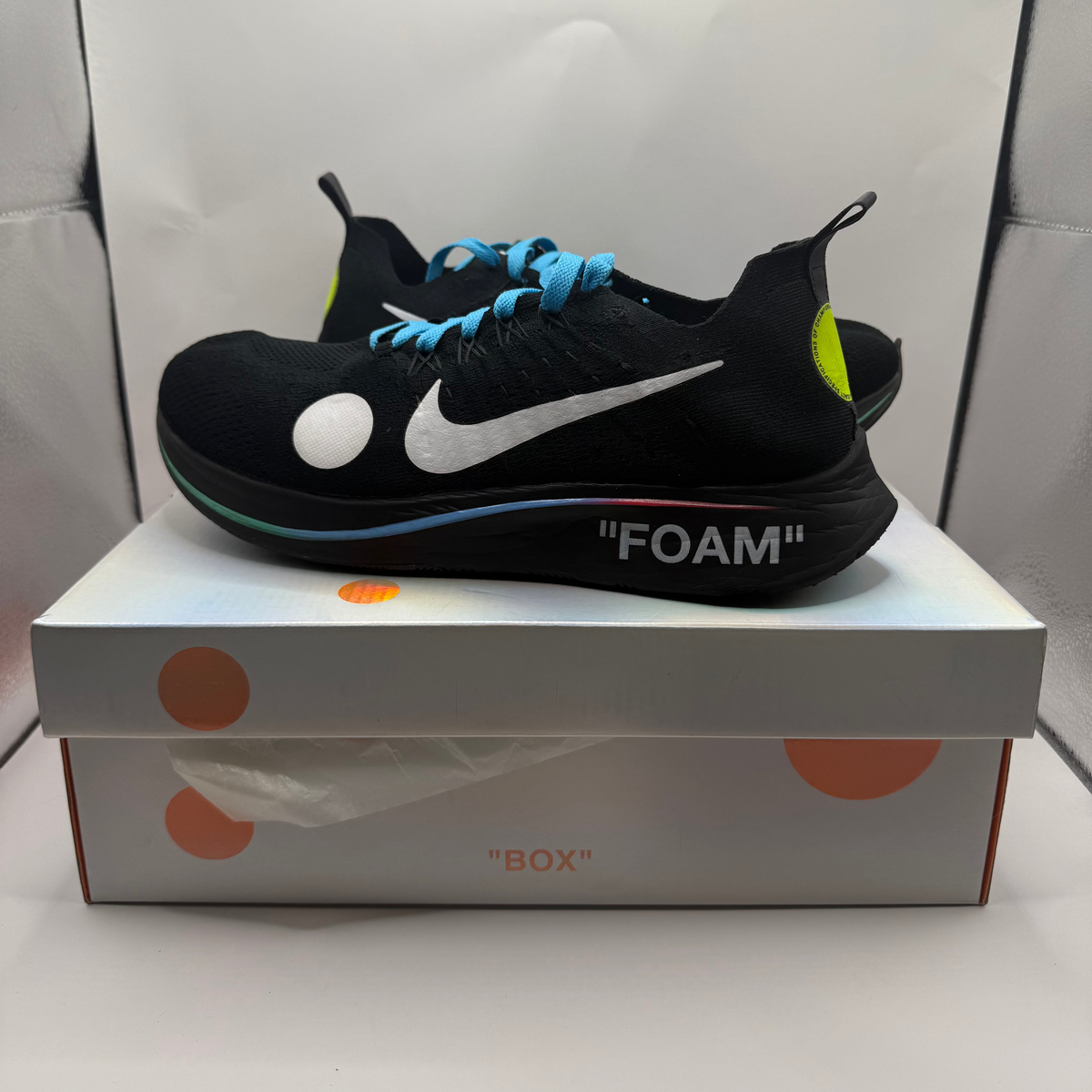 Nike Zoom Fly Mercurial Off-White Black (USED) - Size 11