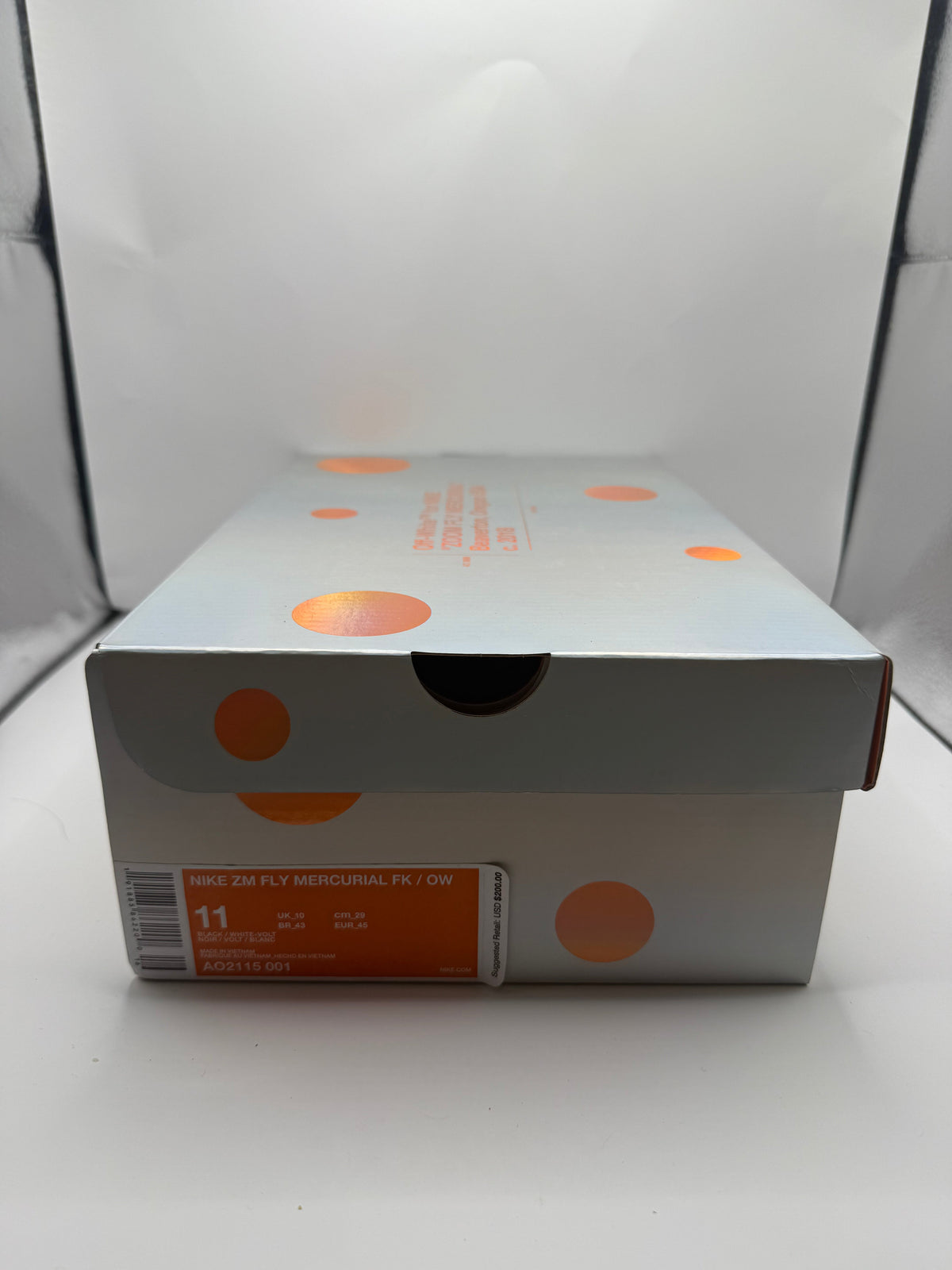 Nike Zoom Fly Mercurial Off-White Black (USED) - Size 11