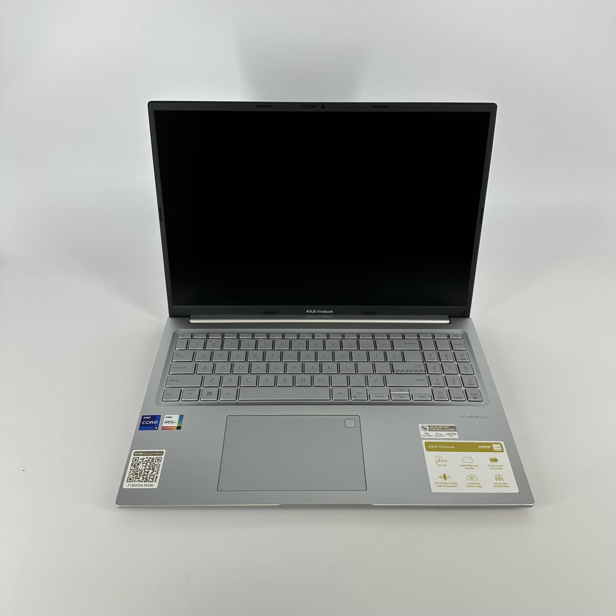 Asus Vivobook 16 Silver 2.6 GHz Intel Core i9 13th Gen. 16GB RAM 1TB Solid State Drive