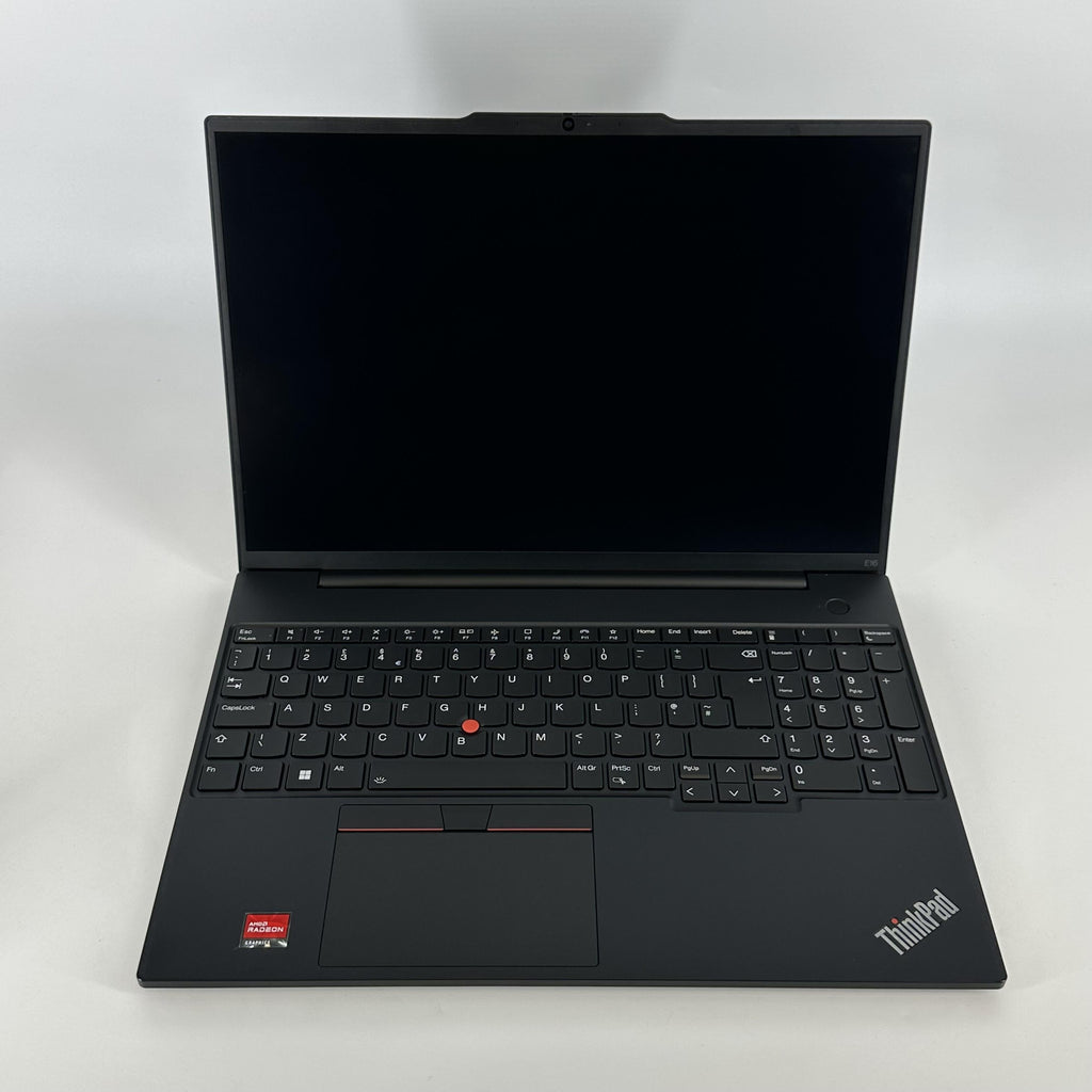 Lenovo ThinkPad E16 Gen 1 Black 2.3 GHz AMD Ryzen 5 7530U 16GB RAM 512GB Solid State Drive