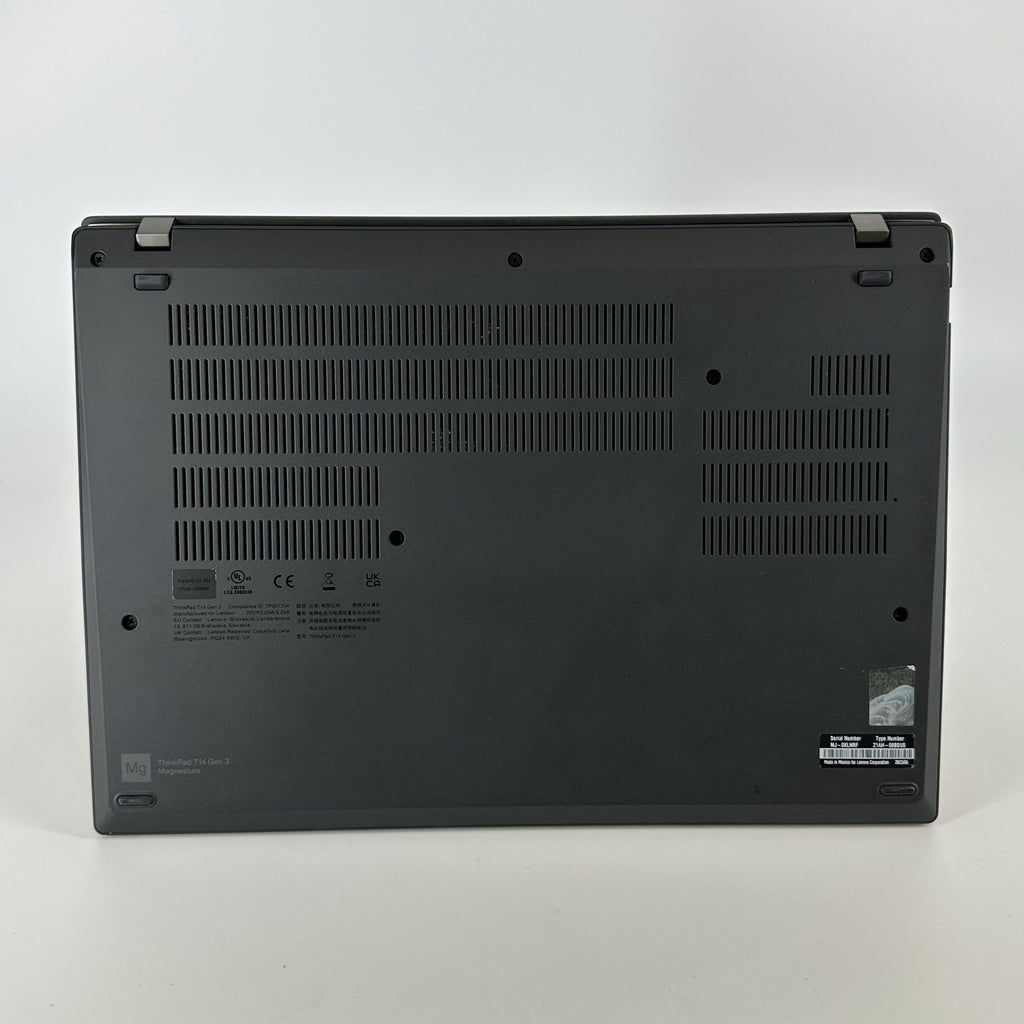 Lenovo ThinkPad T14 Gen 3 Black 2.1 GHz Intel Core i7 12th Gen. 16GB RAM 512GB Solid State Drive