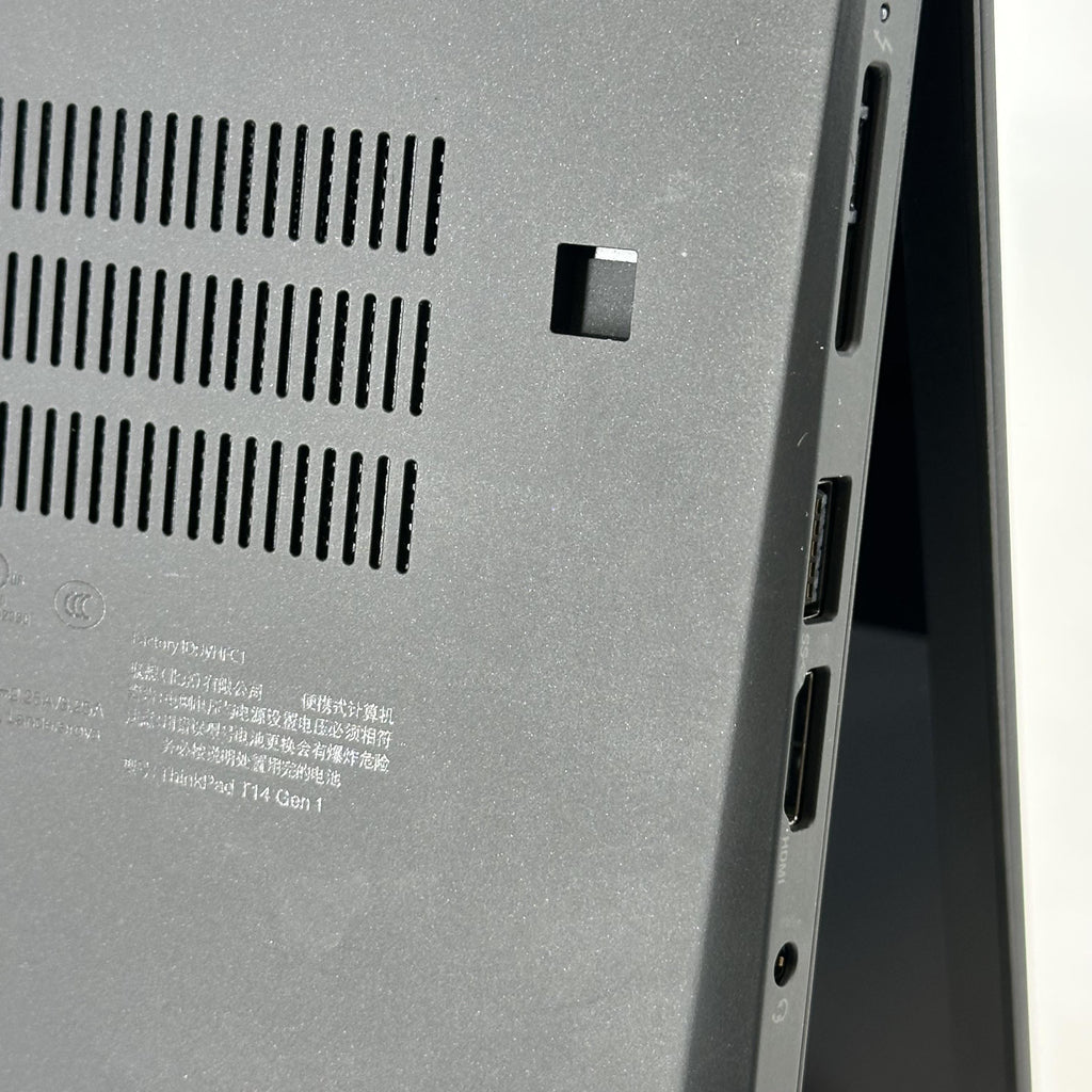 Lenovo ThinkPad T14 Gen 1 Black 1.8 GHz Intel Core i7 10th Gen. 16GB RAM 512GB Solid State Drive