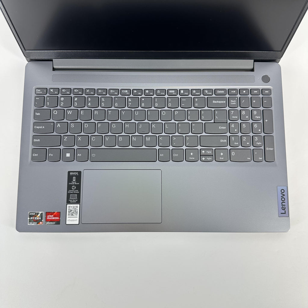 Lenovo IdeaPad Slim 3 15.6 Arctic Grey 2.8 GHz AMD Ryzen 5 7520U 16GB RAM 512GB Solid State Drive