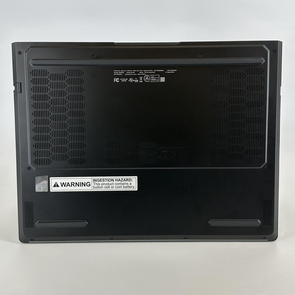 Lenovo Legion Pro 7 Gen 10 16 Eclipse Black 2.5 GHz AMD Ryzen 9 9955HX 32GB RAM 2TB Solid State Drive NVIDIA GeForce RTX 5070 Ti 12 GB