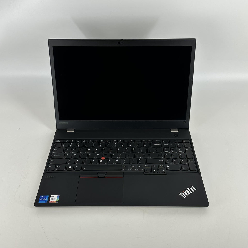 Lenovo ThinkPad T15 Gen 2 Black 2.8 GHz Intel Core i7 11th Gen. 16GB RAM 512GB Solid State Drive