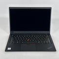 Lenovo ThinkPad X1 Carbon Gen 8 14 Black 1.8 GHz Intel Core i7 10th Gen. 16GB RAM 512GB Solid State Drive