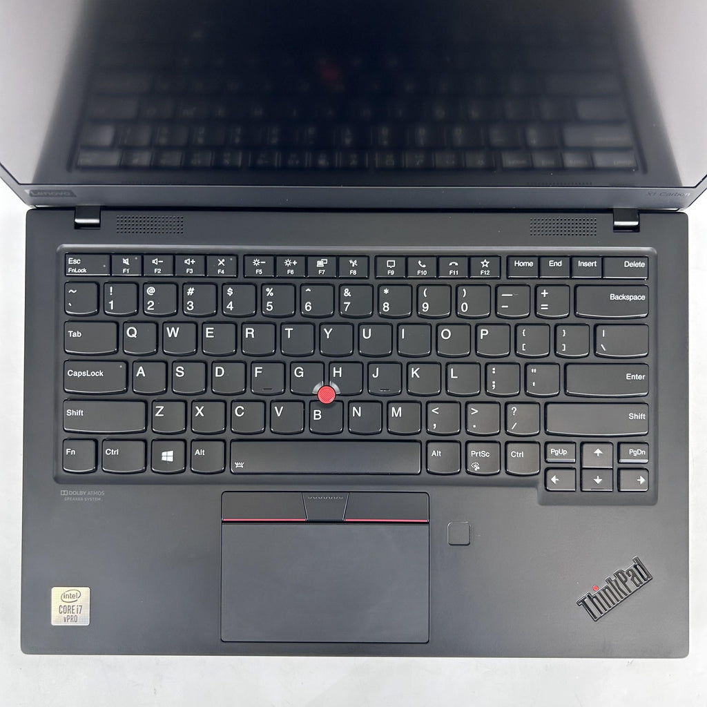 Lenovo ThinkPad X1 Carbon Gen 8 14 Black 1.8 GHz Intel Core i7 10th Gen. 16GB RAM 512GB Solid State Drive