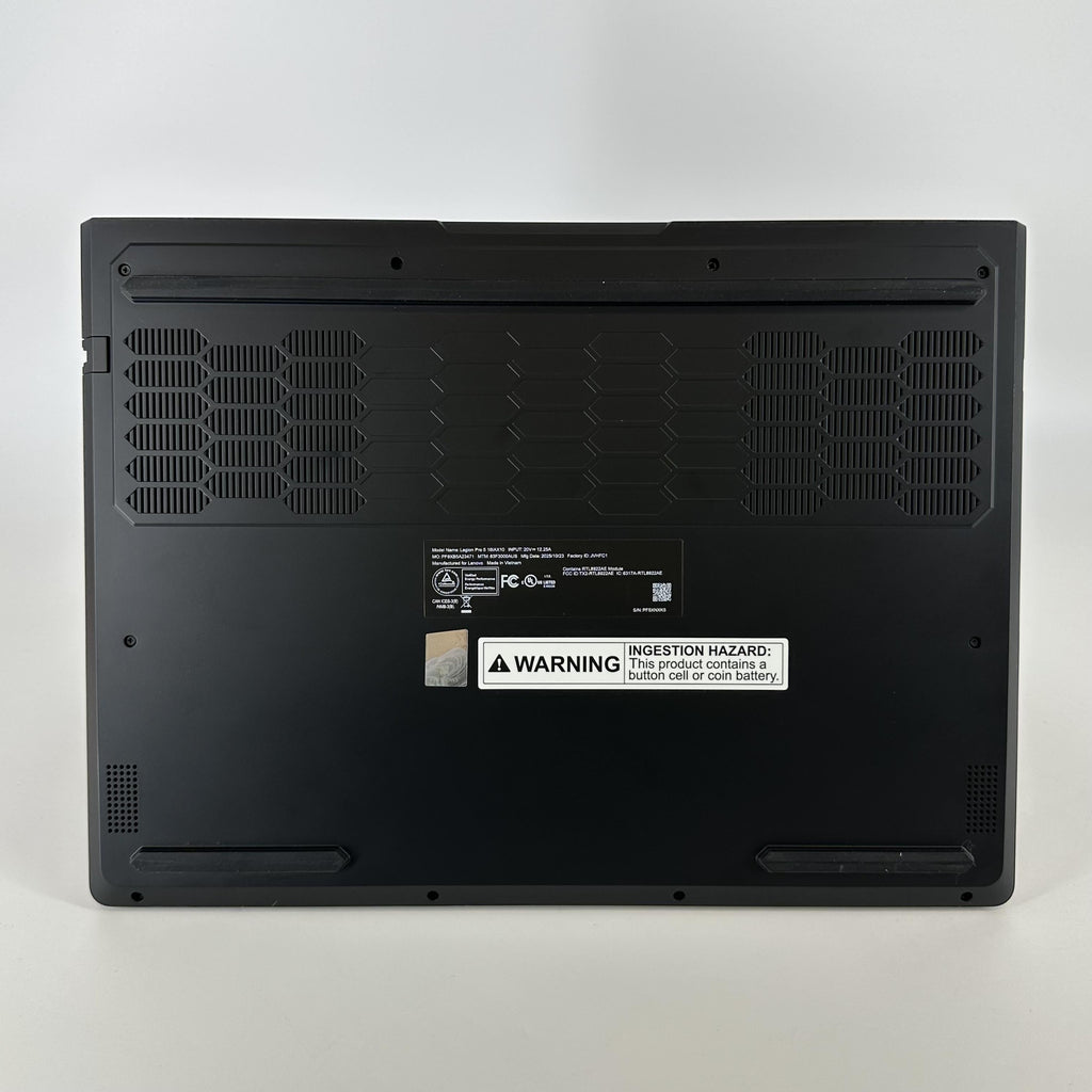 Lenovo Legion Pro 5i Gen 10 16 Black 2.4 GHz Intel Core Ultra 7 Series 2 32GB RAM 1TB Solid State Drive NVIDIA GeForce RTX 5070 8 GB