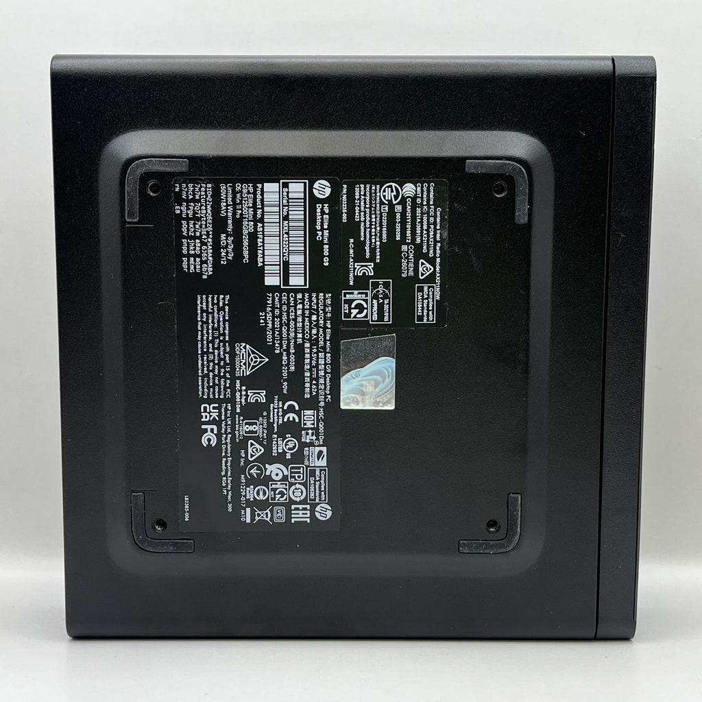 HP Elite Mini 800 G9 Intel Core i5 12th Gen. 16GB RAM 256GB Solid State Drive