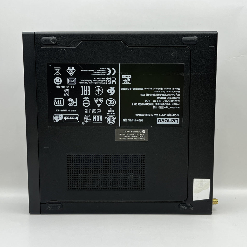Lenovo ThinkCentre Tiny M90q 3.2 GHz Intel Core i5 12th Gen. 8GB RAM 256GB Solid State Drive