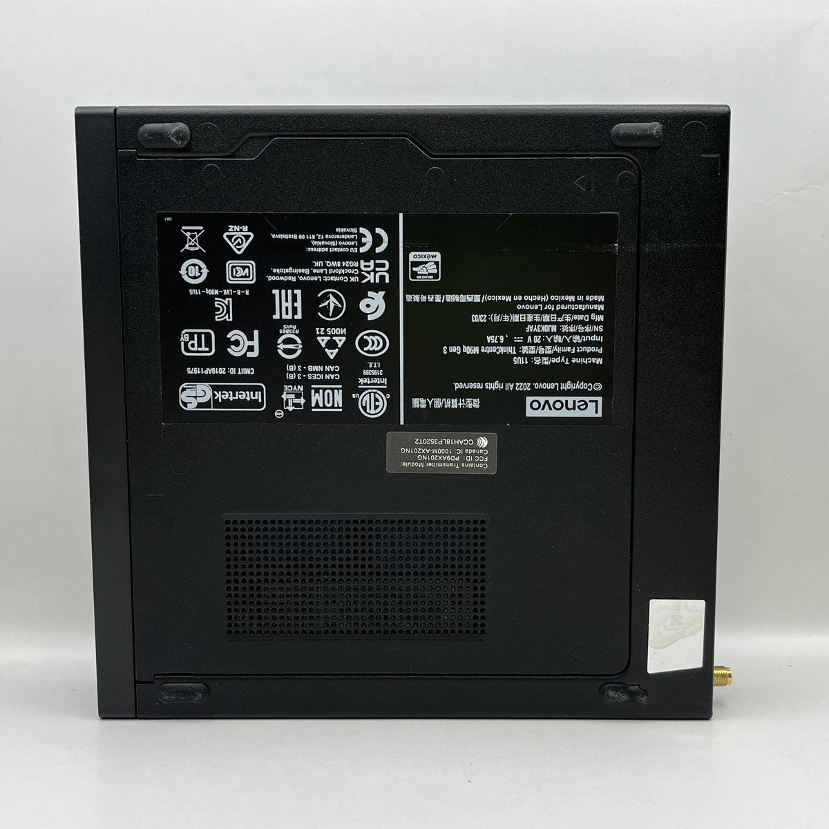 Lenovo ThinkCentre Tiny M90q 3.2 GHz Intel Core i5 12th Gen. 8GB RAM 256GB Solid State Drive
