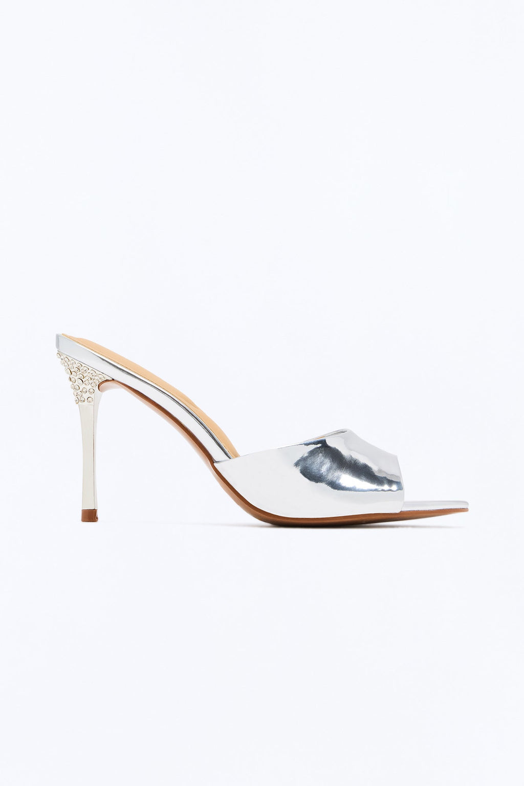 Good Call Metallic Heels - Silver