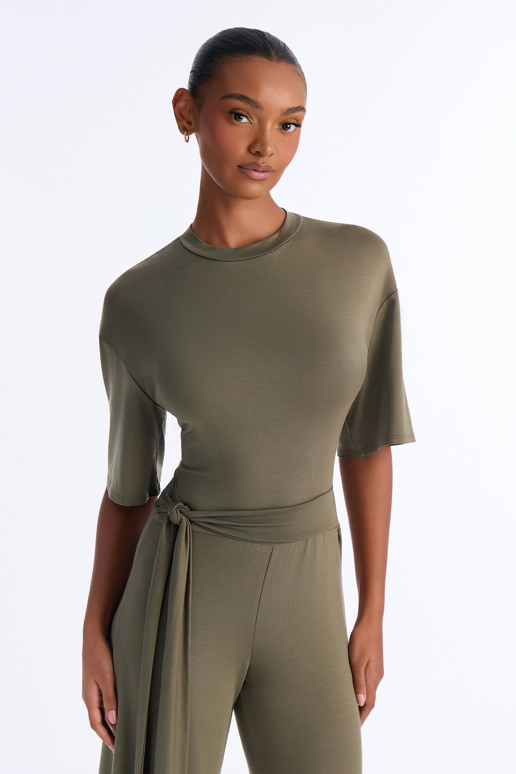 Larissa Gaucho Jumpsuit - Olive