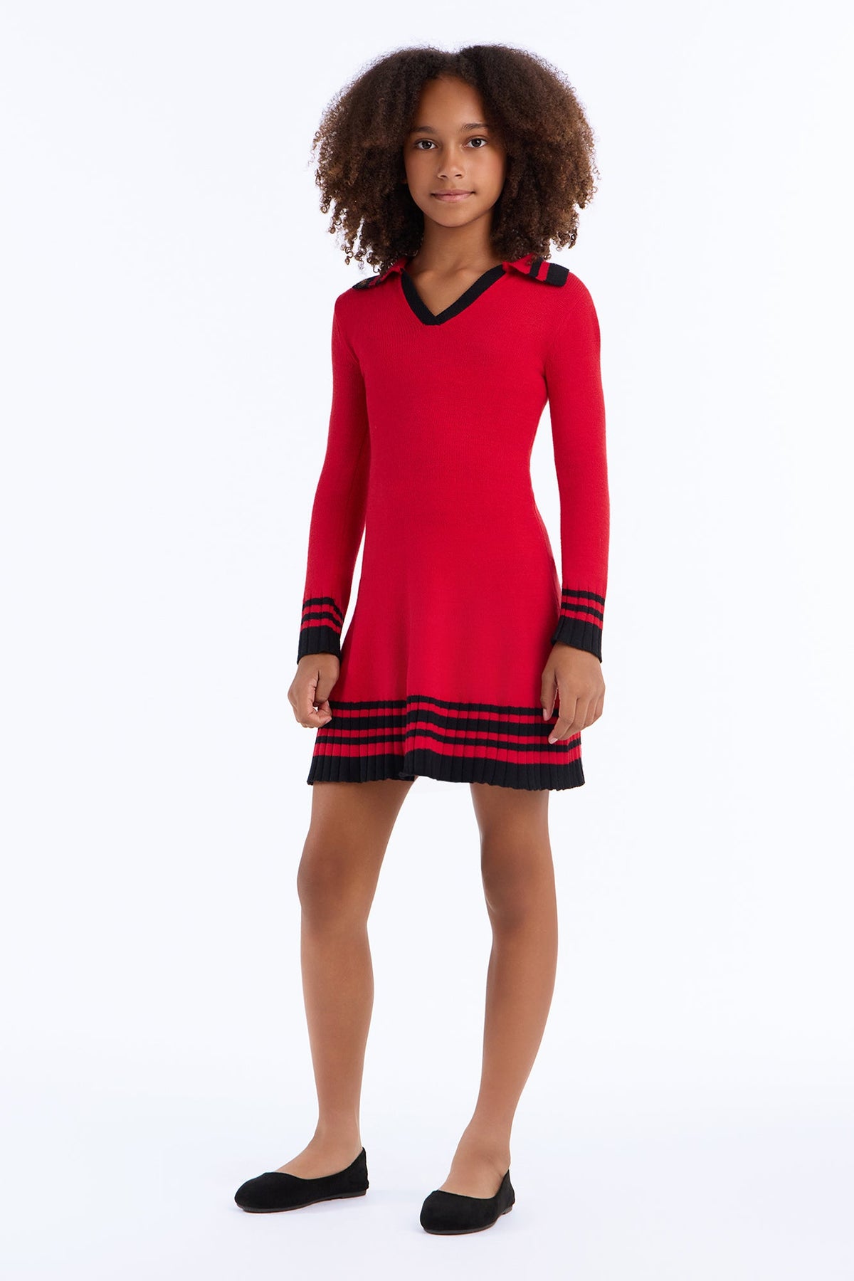 Mini She's Thriving Dress - Red
