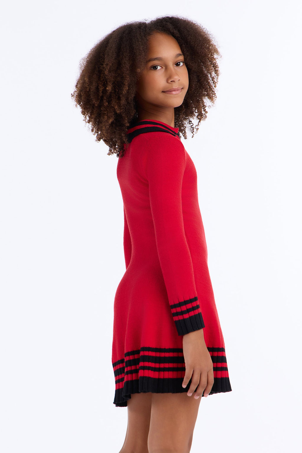 Mini She's Thriving Dress - Red