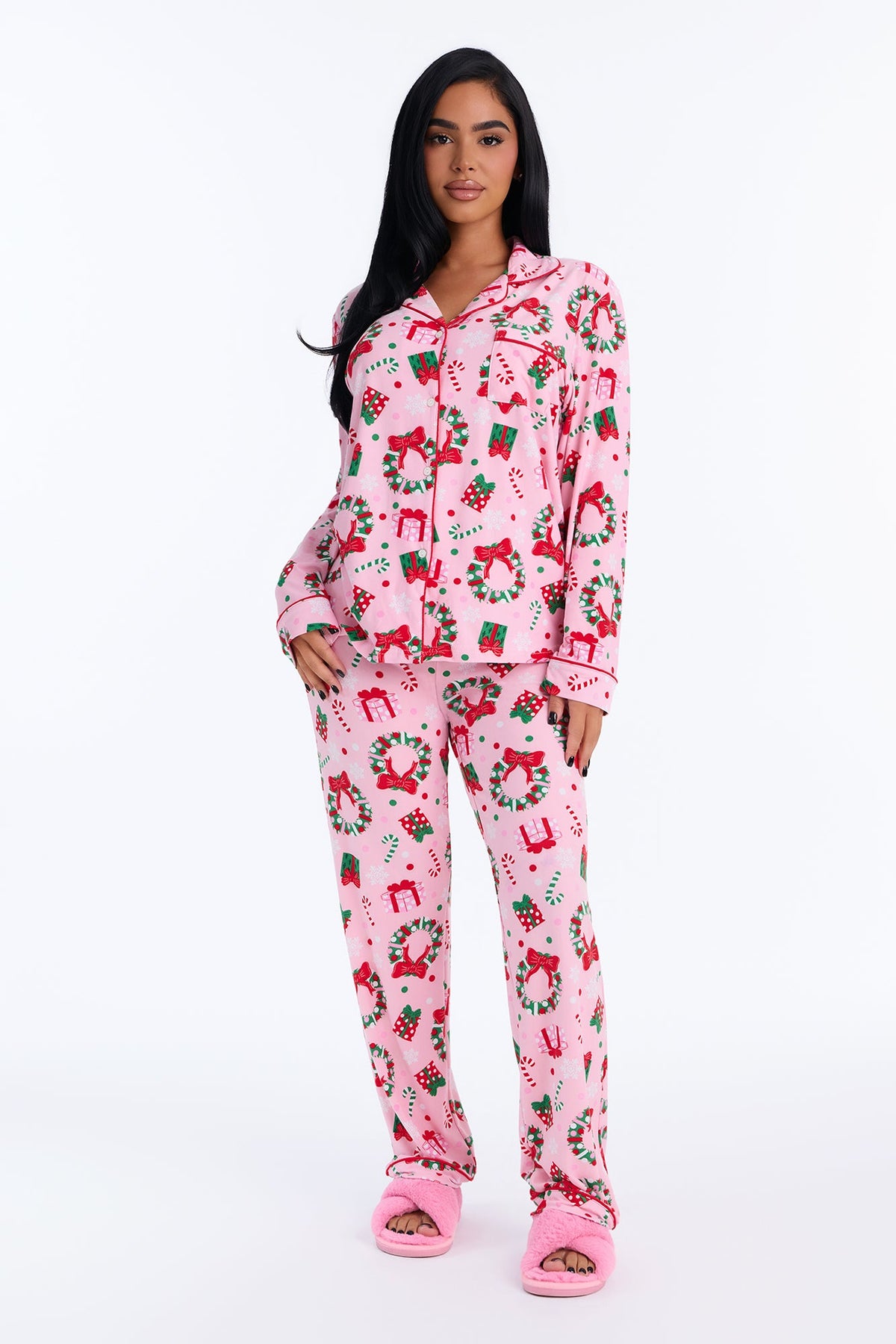 Dreamscape PJ Pant Set - Pink/combo