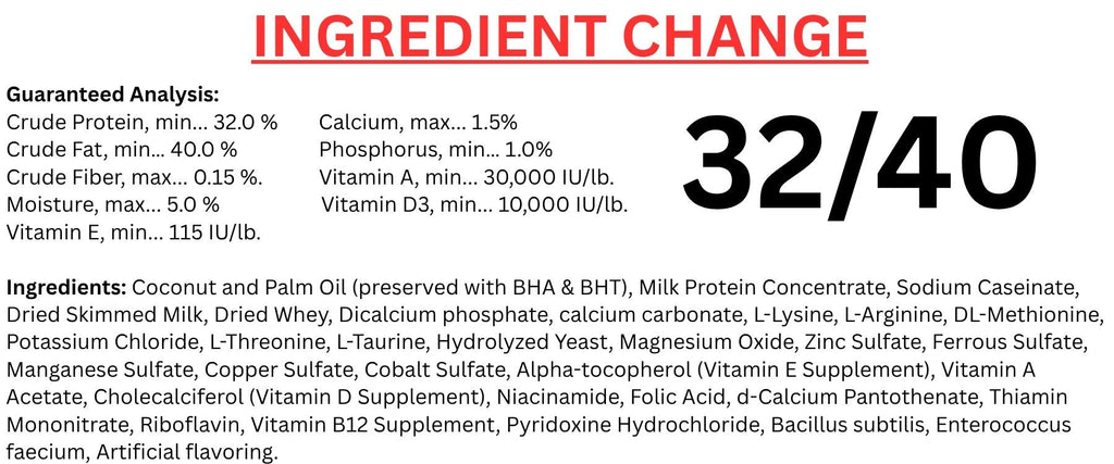 Specialty Milk Replacer