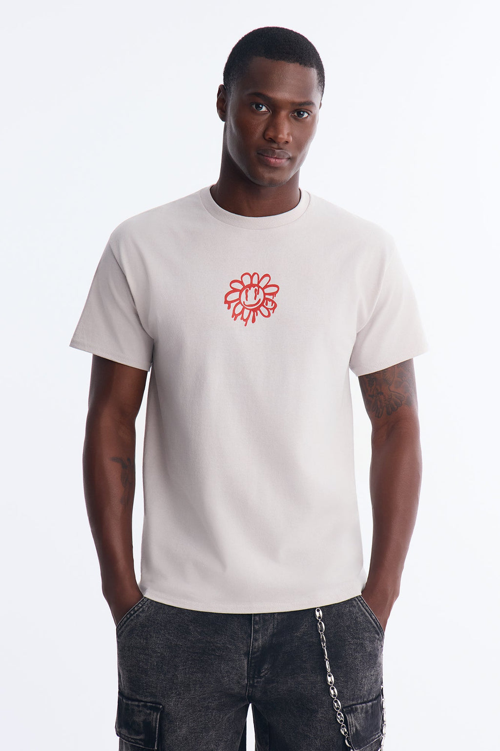 Change The Rules Short Sleeve Tee - Grey