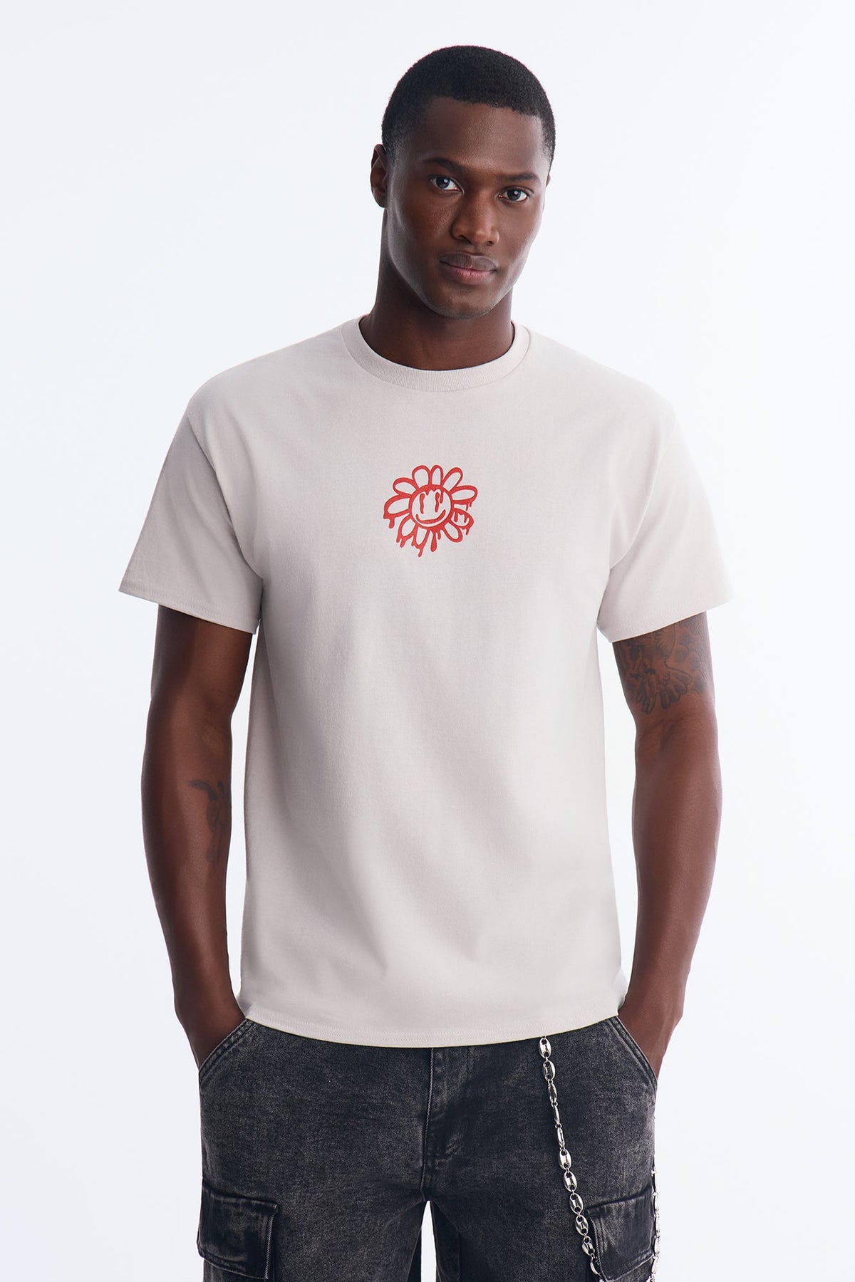 Change The Rules Short Sleeve Tee - Grey