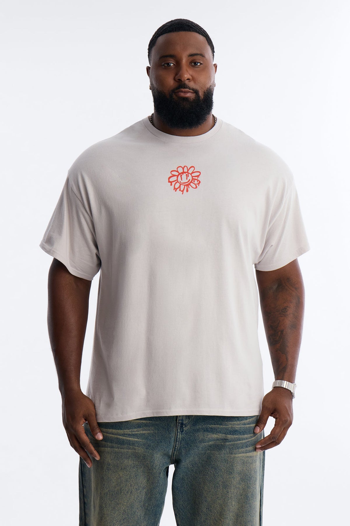 Change The Rules Short Sleeve Tee - Grey