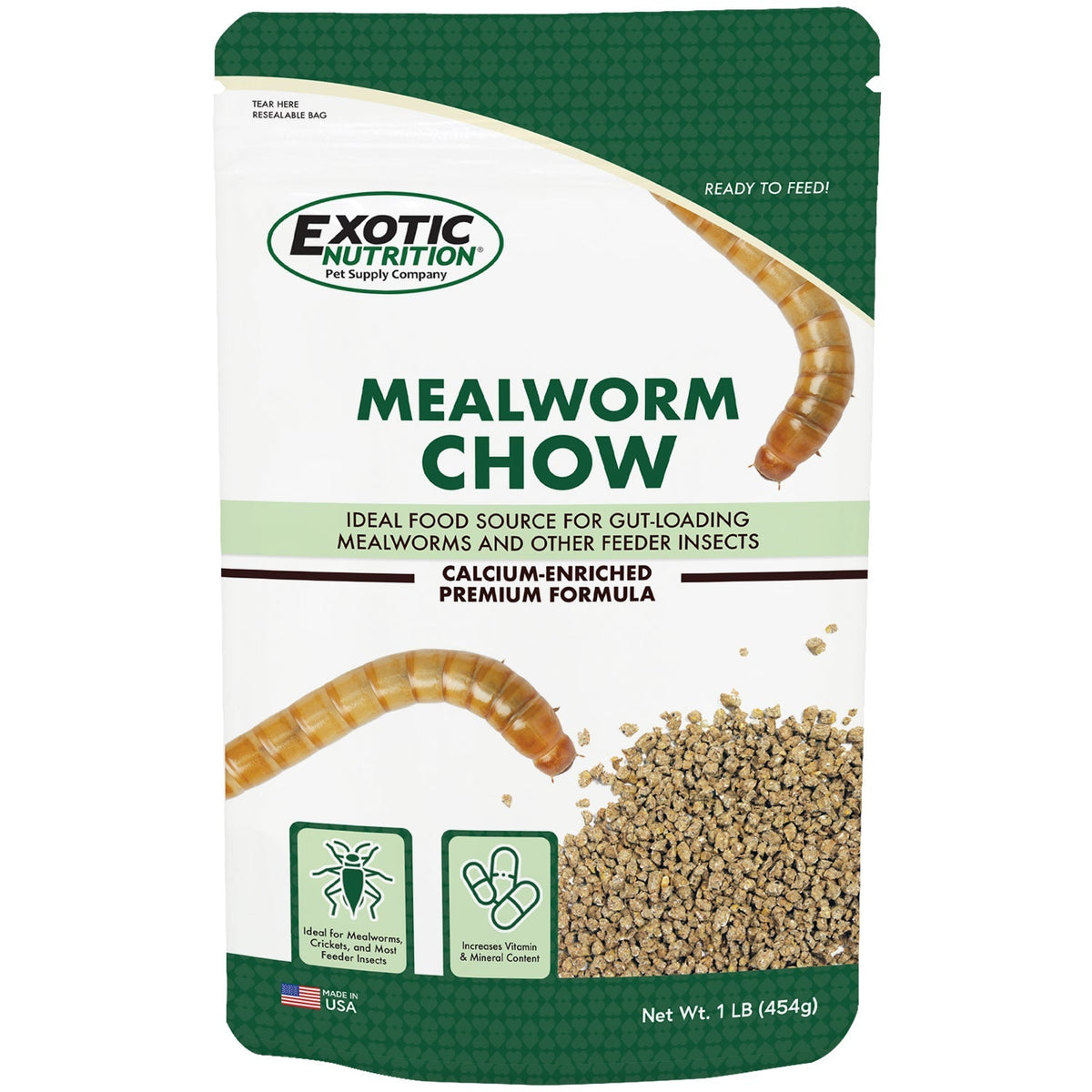 Mealworm Chow Live Mealworm Food