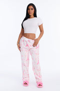 Dreaming Of Paris PJ Pants - Pink