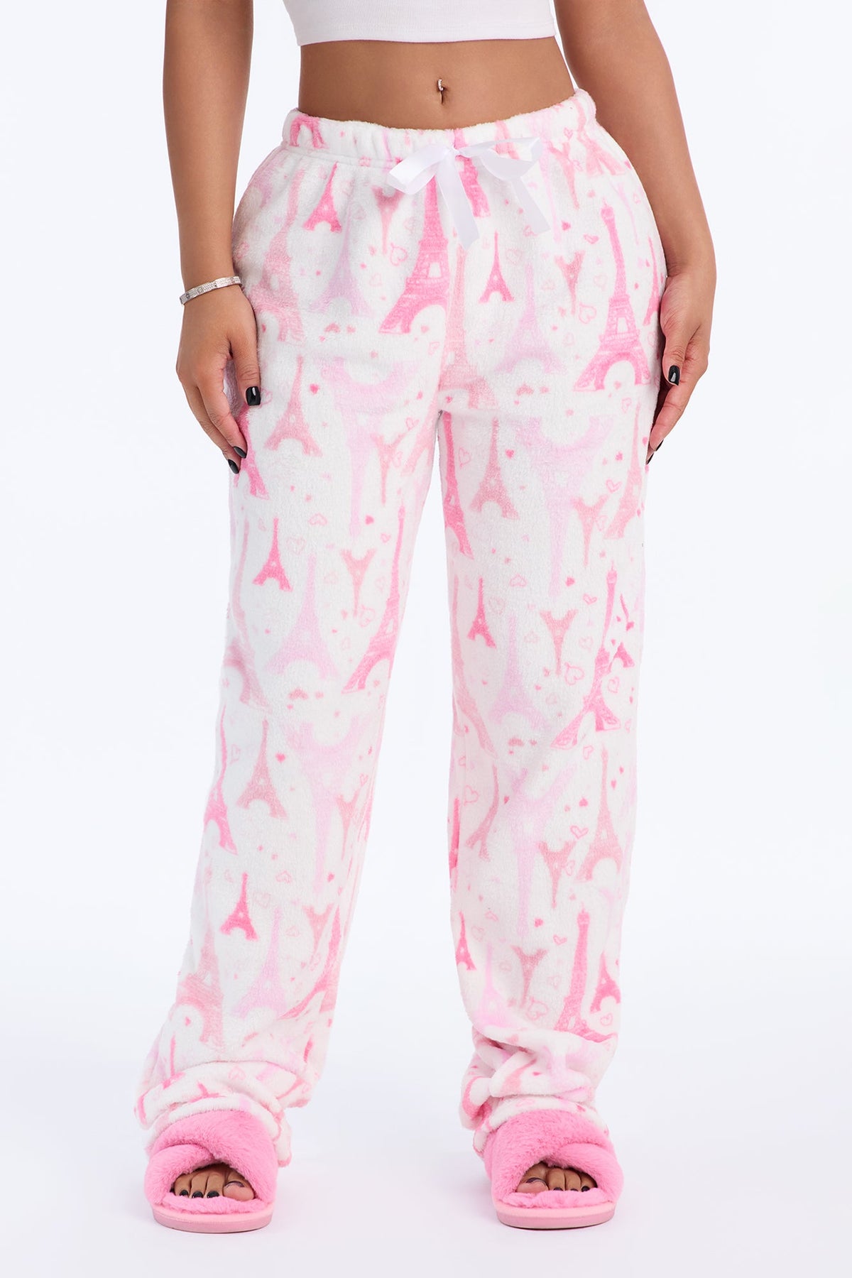Dreaming Of Paris PJ Pants - Pink