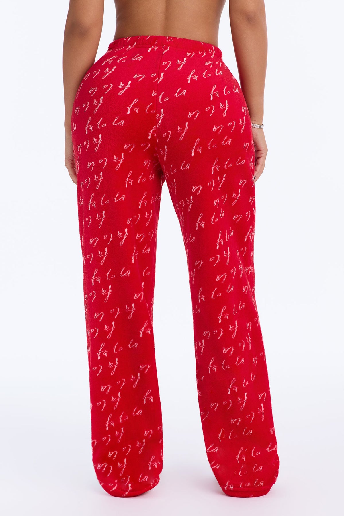 Fa La La PJ Pants - Red