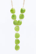 Serenity Found Lariat Necklace - Green