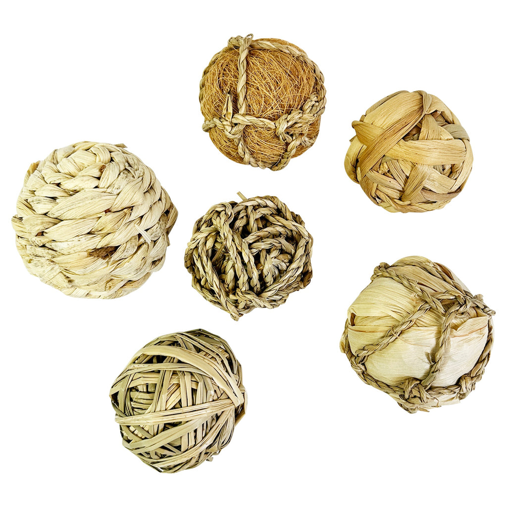 Natural Fun Balls 6 Pack