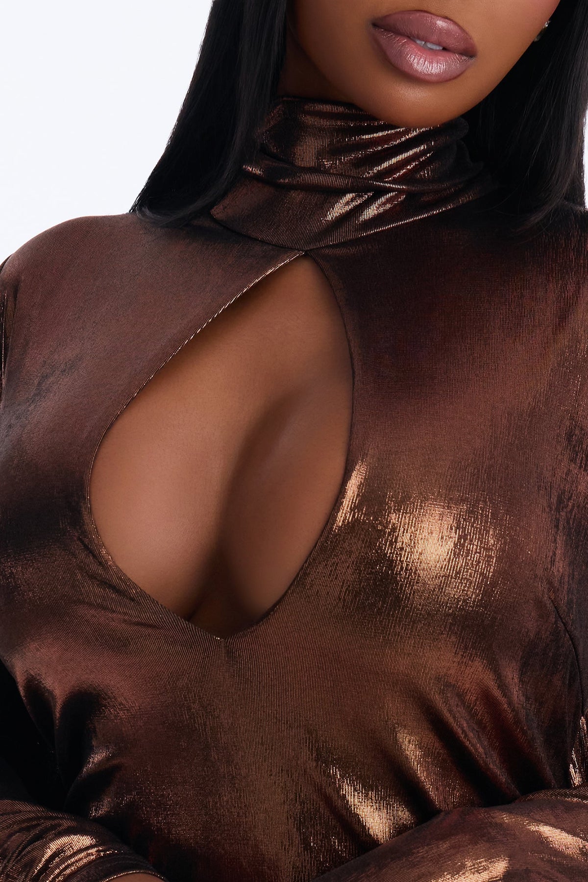 In My Own Lane Kaftan Maxi Dress - Bronze