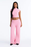 Always Cozy Pant Set - Pink