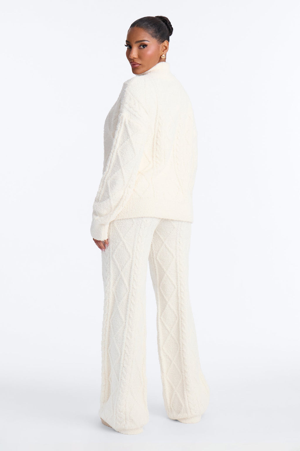 Endless Daydream Sweater Pant Set - Ivory