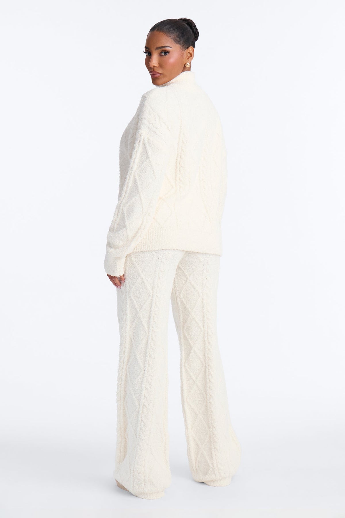 Endless Daydream Sweater Pant Set - Ivory