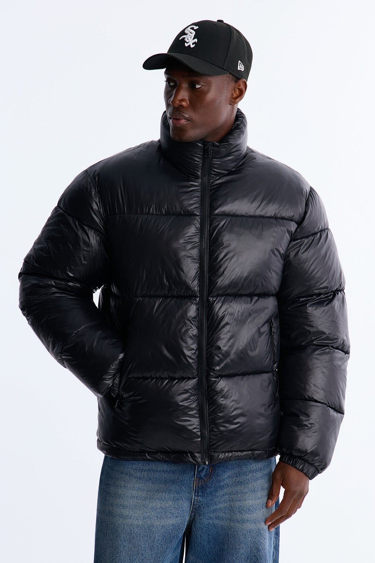 Nixer Classic Puffer Jacket - Black